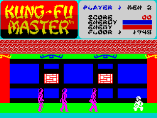 Kung-Fu Master screenshot 3 for ZX Spectrum